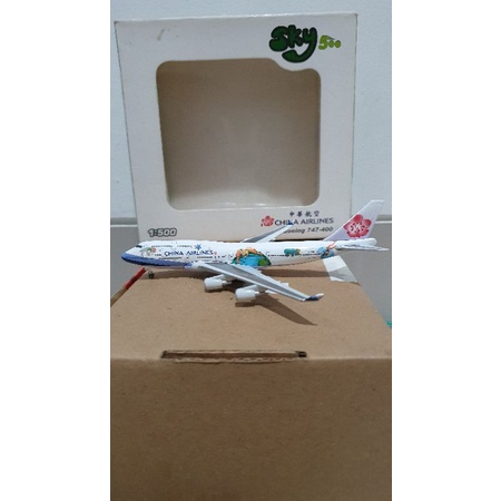 Diecast Pesawat China Airlines 747-400