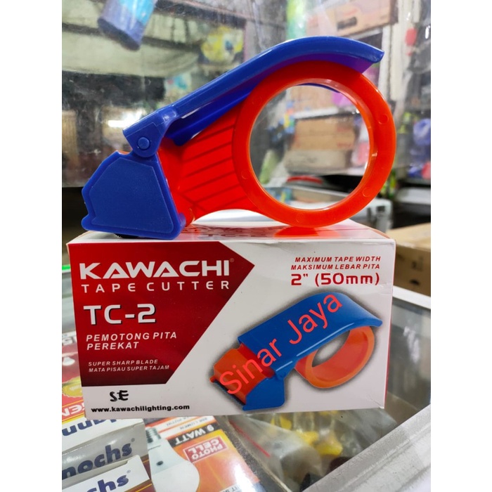 

Produk Unggulan Kawachi Tape Cutter Tc-2 Pemotong Pita Perekat 2" (50Mm) Terlaris
