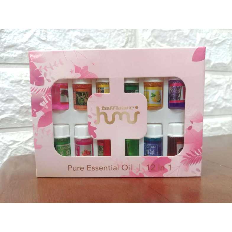 Taffware HUMI Aroma Essential Oil Aromatherapy 12 in 1 3ml