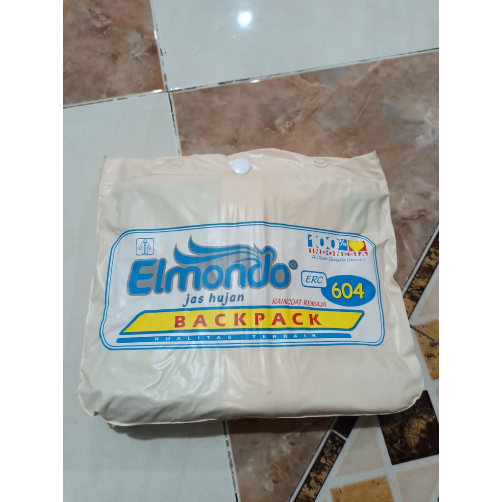 Jas Hujan Anak - Elmondo 604 backpack