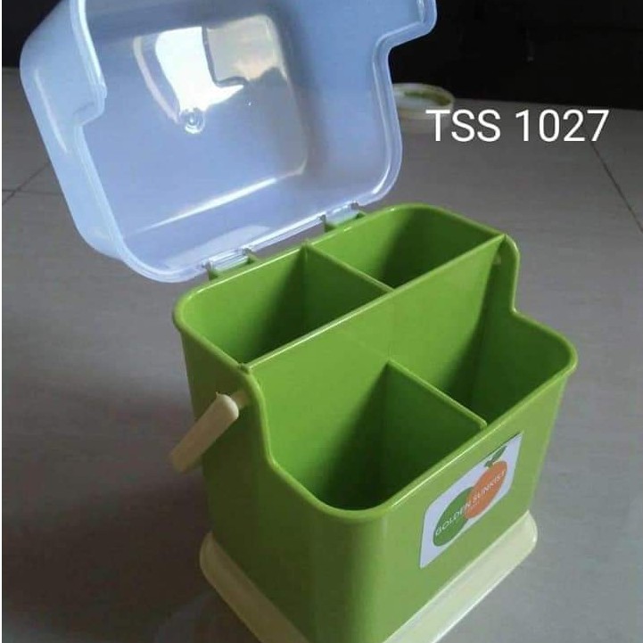 TEMPAT SENDOK  TSS 1027 GOLDEN SUNKIST / TEMPAT MULTIFUNGSI TSS 1027 GOLDEN SUNKIST