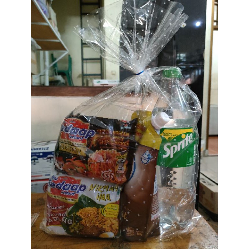 

parcel sembako / parcel mie susu sprite