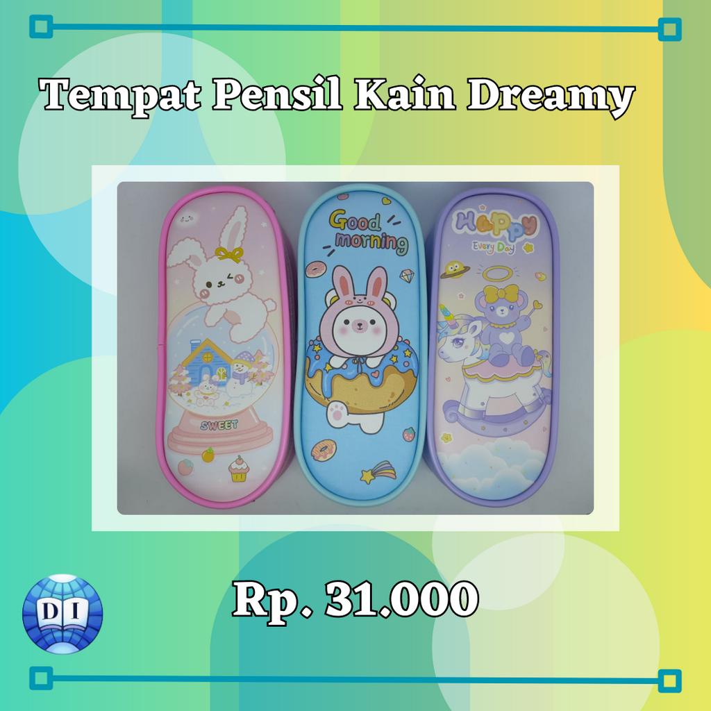 

[ TEMPAT PENSIL KAIN DREAMY ] TEMPAT PENSIL ANAK | TEMPAT PENSIL LUCU | TEMPAT PENSIL AESTHETIC