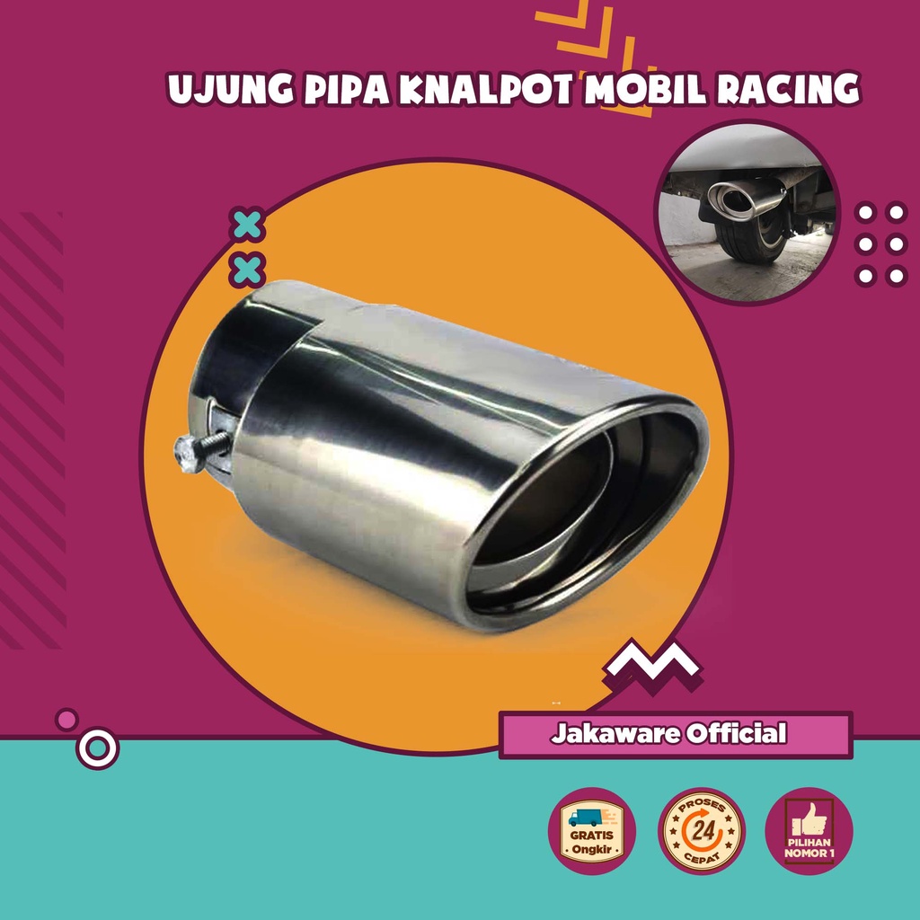 MUFFLER UJUNG PIPA KNALPOT MOBIL RACING MUFLER VARIASI KENALPOT BUNTUT AVANZA XENIA AGYA AYLA BRIO H