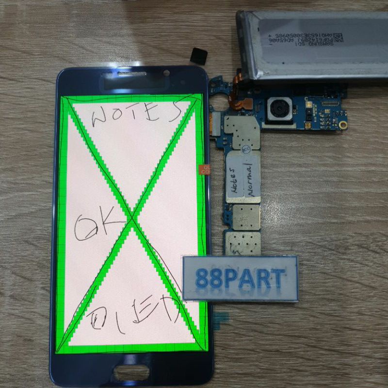 LCD SAMSUNG NOTE 5 N9200 N9208 OLED COMPLETE