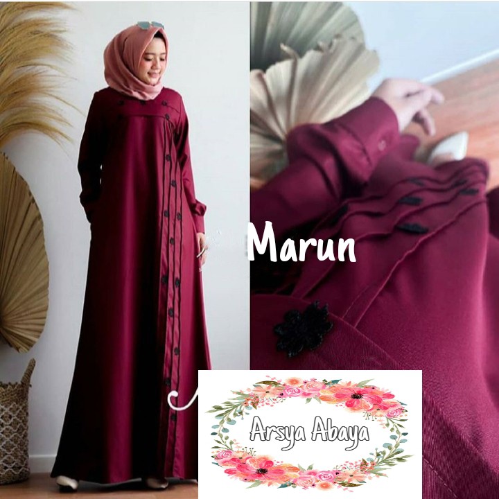 Fashion muslim Arsya Abaya dress