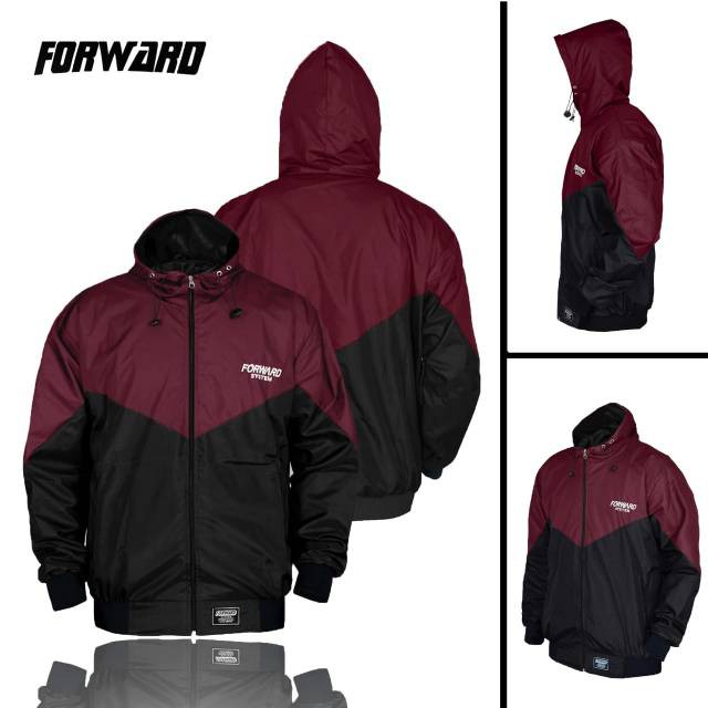 JAKET PAKAIAN PRIA/OUTWEAR - Jaket parasut pria forward system forward official