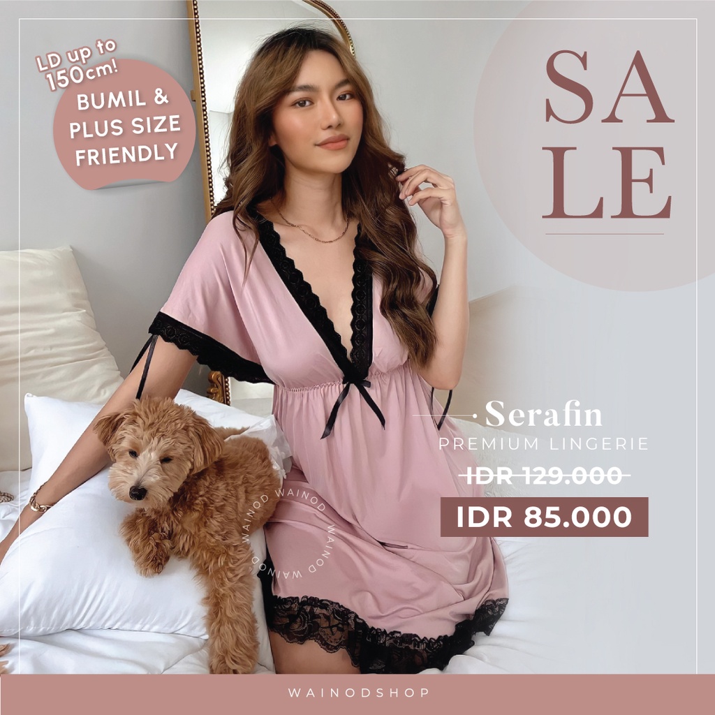 SERAFIN S-6XL sexy lingerie dress premium - WAINODSHOP