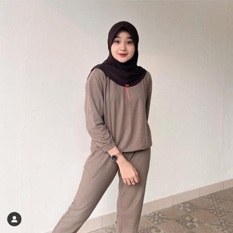 Hijab Sport Olahraga Pusatgrosir_solo/ Jilbab Sport Murah/ Jilbab Instan Jokowi-6