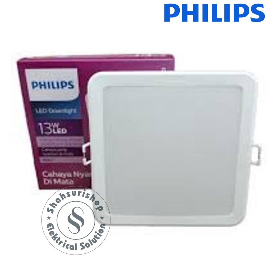 PHILIPS LED MESON SQ SQUARE KOTAK 13W 13 W WATT 125 MM 59465