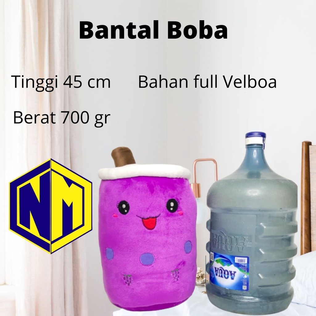 Boneka Boba Jumbo Bantal Boba Besar label SNI Original Harga Murahbgt