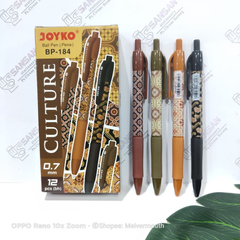 

Pulpen Batik Culture joyko BP-184
