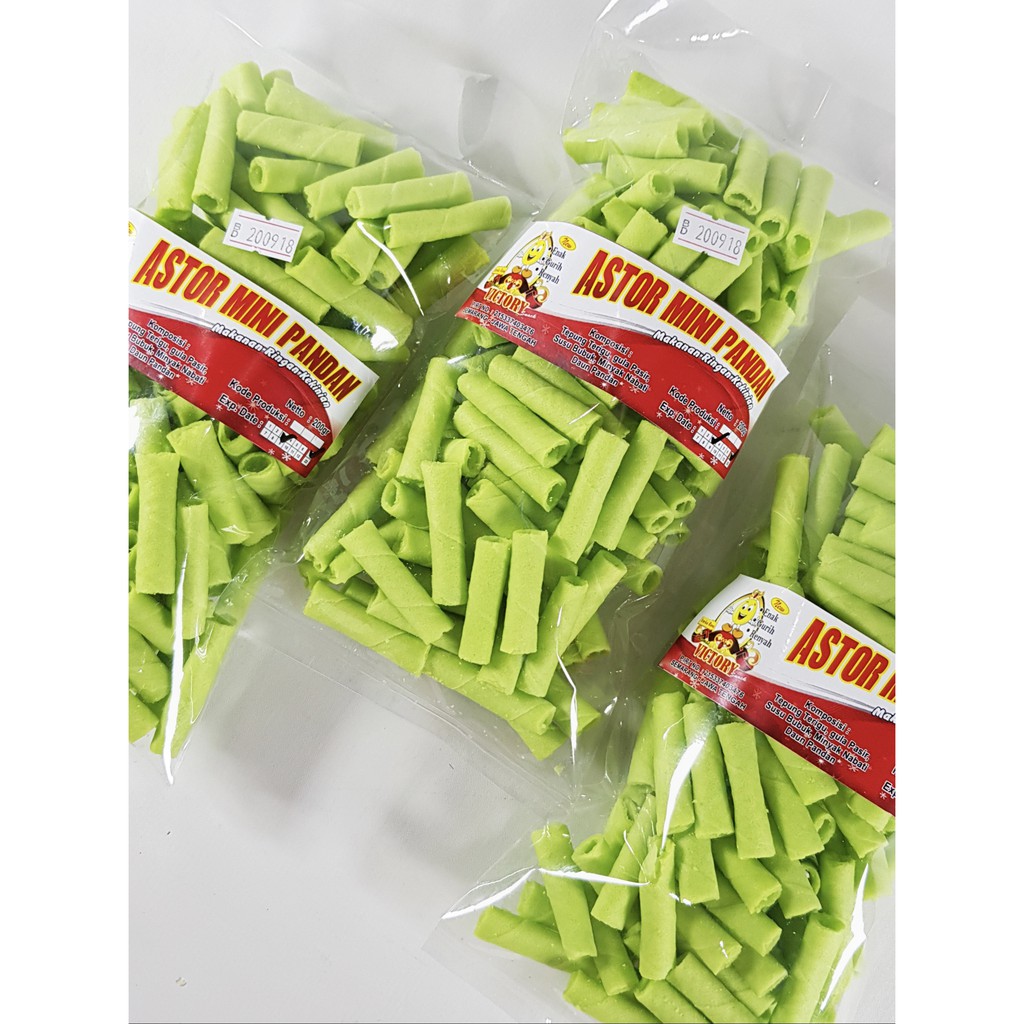 

Victory Snack - Camilan Astor Mini Pandan murah isi 200 gr