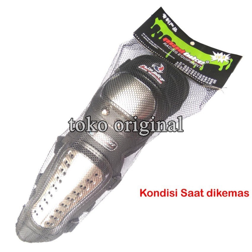 Deker PRO X / Dekker PRO X  / Decker Pro X BESI Lutut dan Siku - Hitam