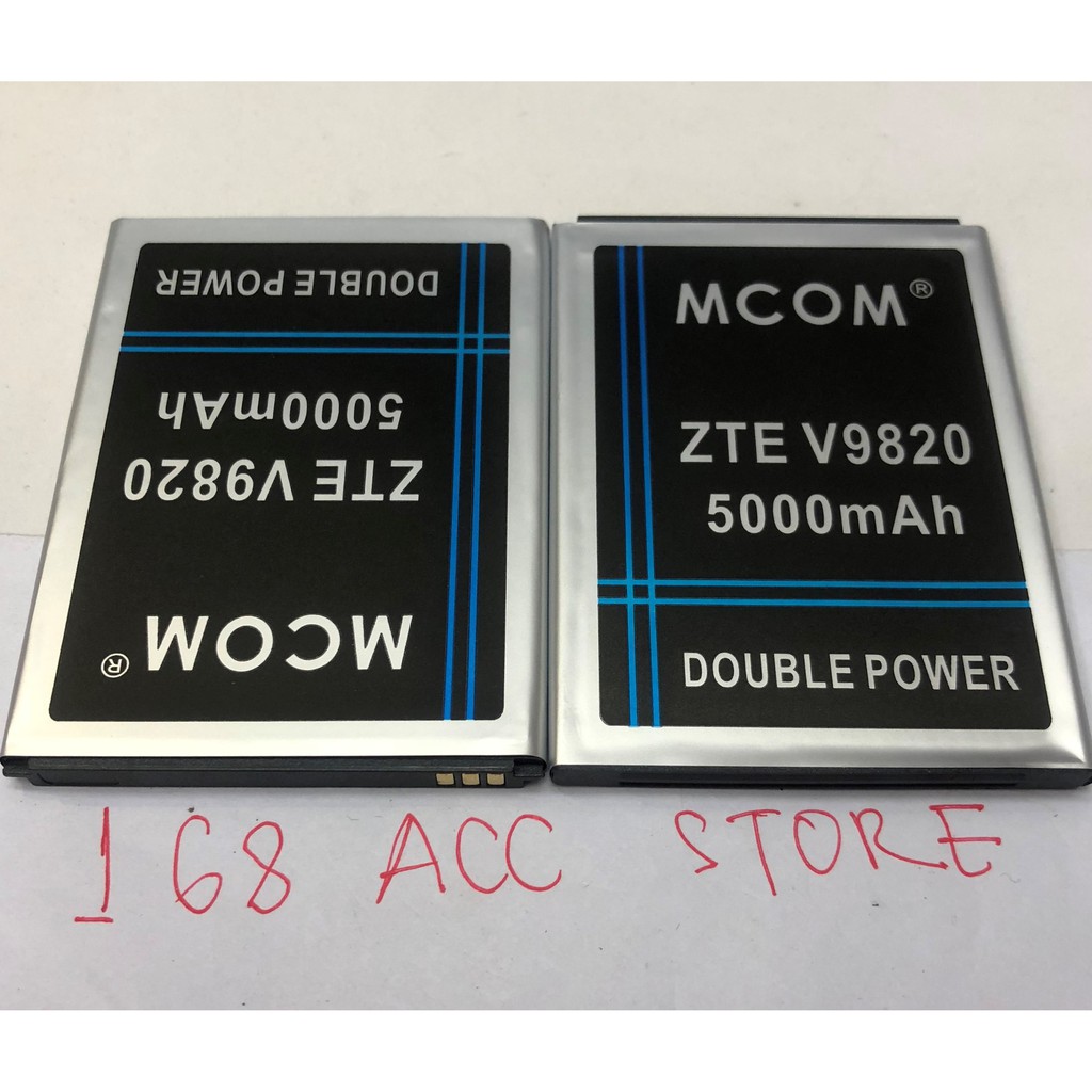 BATERAI ZTE V9820 DOUBLE POWER MCOM