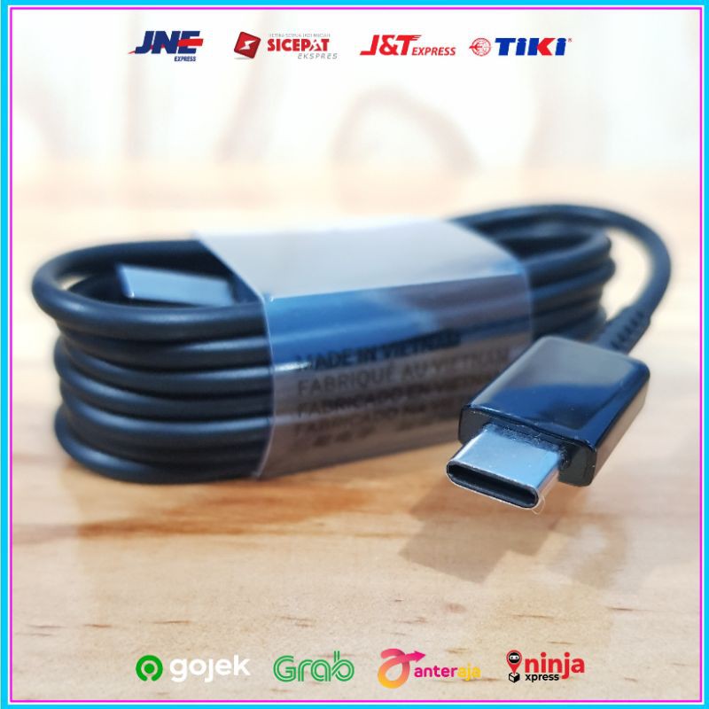 Kabel USB Fast Charging Samsung Galaxy A20 A20s A21 A21s ORIGINAL 100% Kabel Data USB Type C