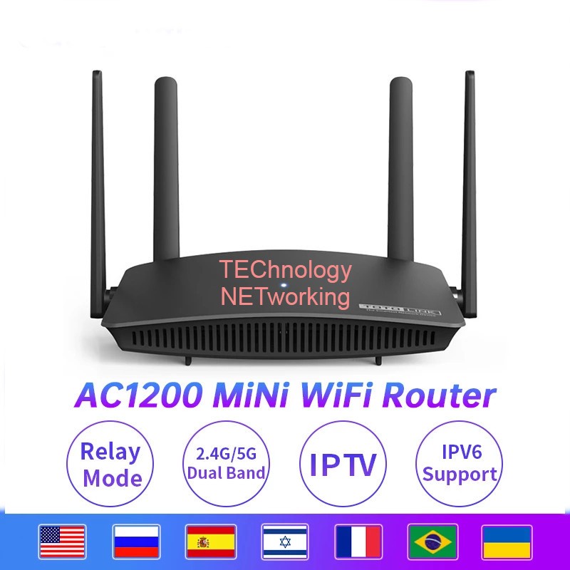 TOTOLINK A720R - AC1200 Wireless Dual Band Router