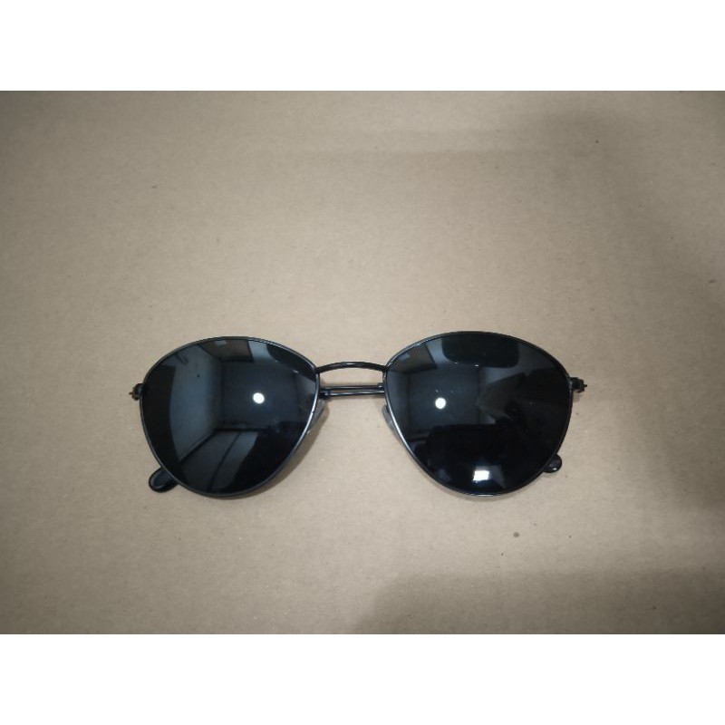 kacamata sunglasses hitam oval1014