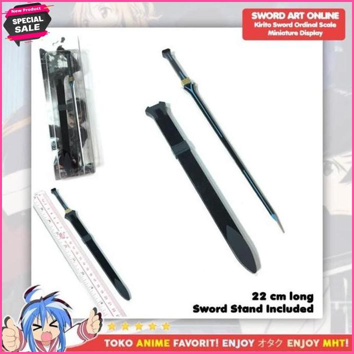 SAle Pajangan Pedang Anime Sword Art Online SAO Ordinal Scale Kirito Terlaris di shopee