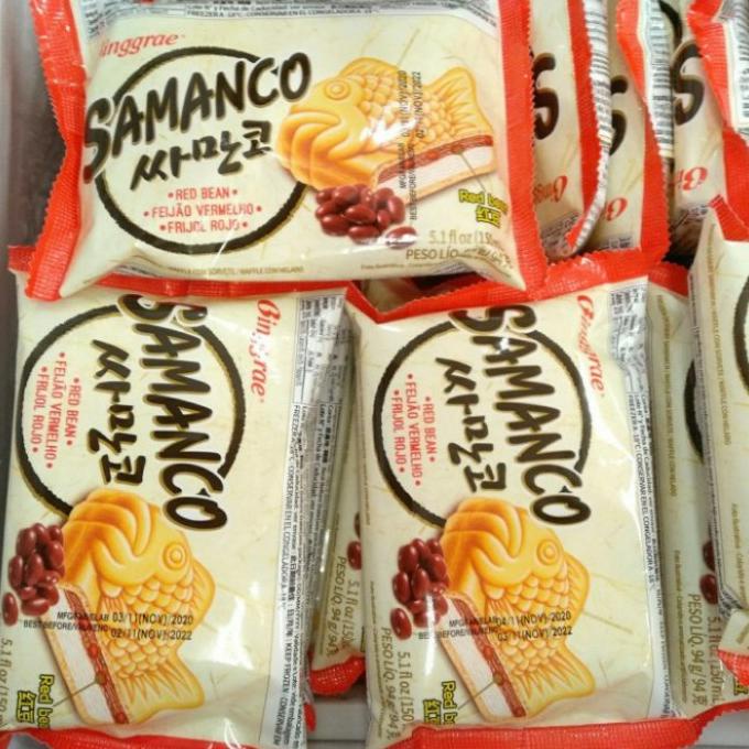 Ice Cream Binggrae Samanco Red Bean 150Ml By Adriana Shop