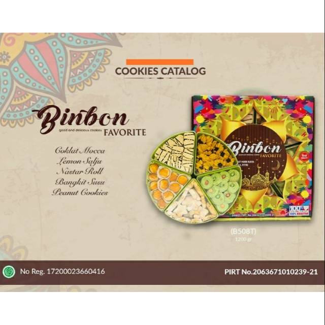 

kue kering merk * Binbon Favorite *