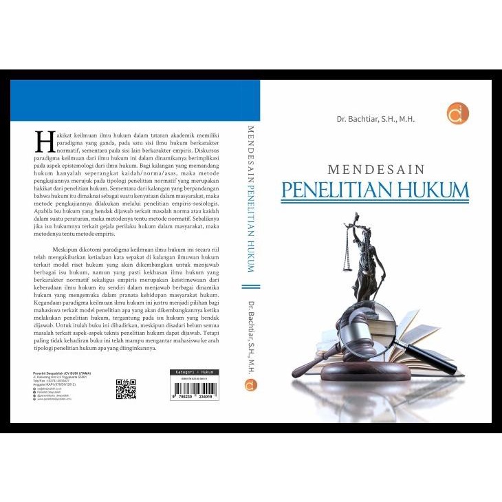 

DISKON TERBATAS !!! BUKU MENDESAIN PENELITIAN HUKUM TERLARIS