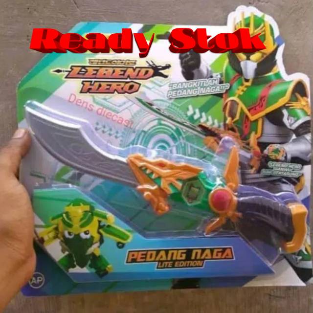 100% GOYANG HARGA: PEDANG NAGA GANWU LEGEND HERO ORIGINAL