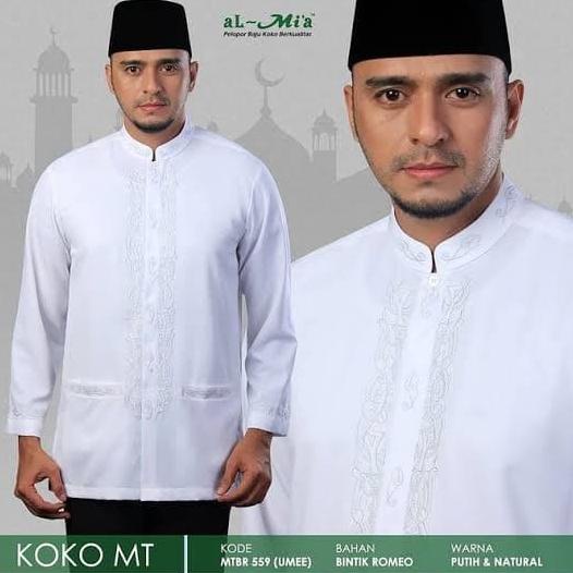 Baju Koko Al-Mia Mt (Kualitas Di Atas Al-Mia Premium)