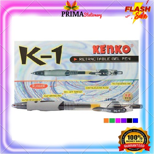 

BALLPOINT, BOLPEN, POLPEN, PULPEN, PENA PULPEN KENKO K1 BLACK SMOT