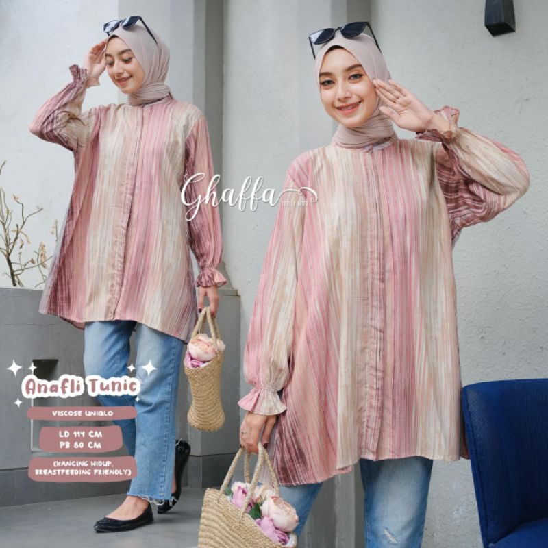 ATASAN WANITA ANAFLI TUNIK BY GHAFFA