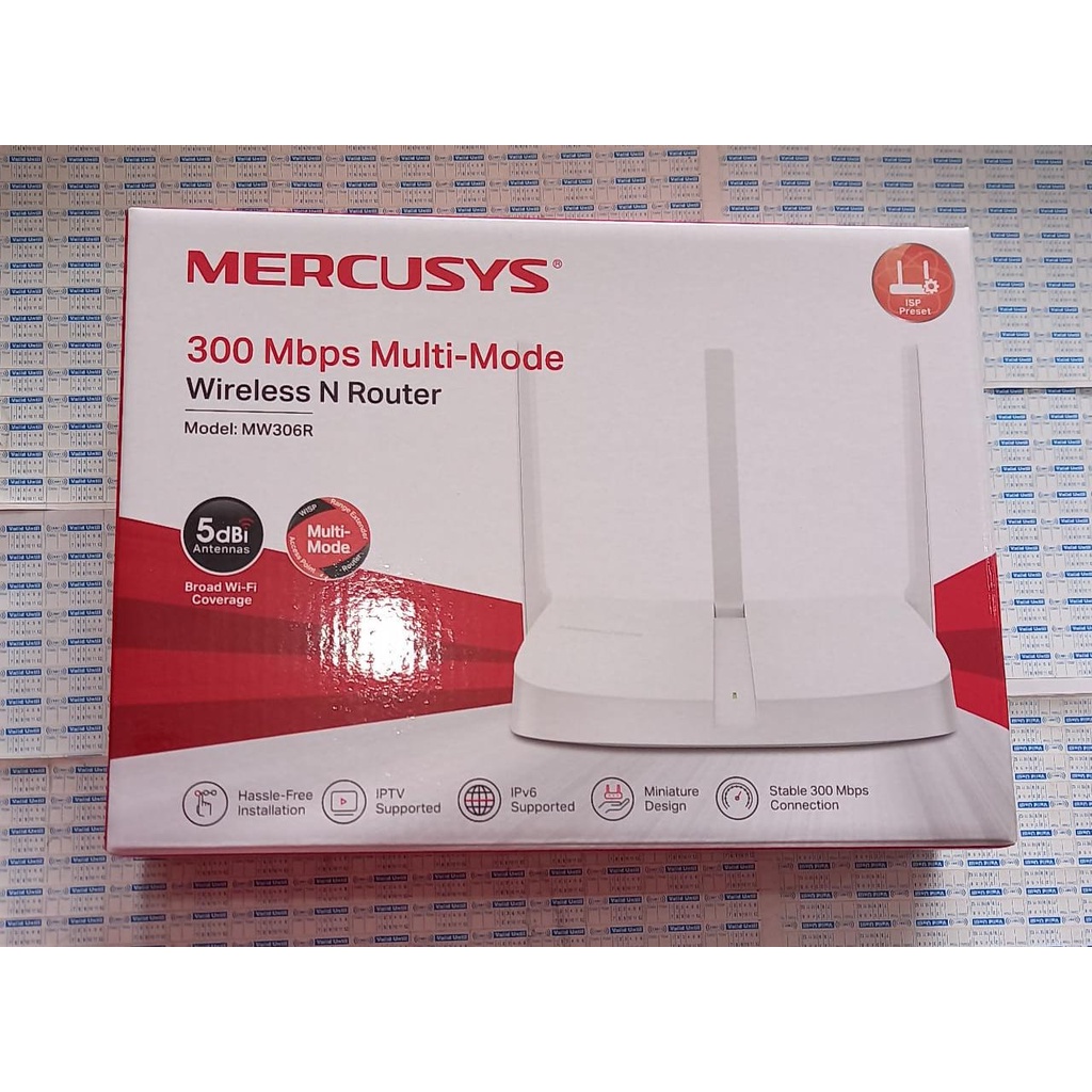 Mercusys MW306R  Wireless N Router 300Mbps