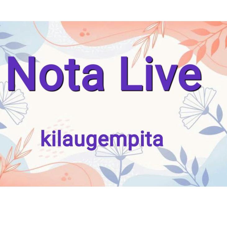 NOTA LIVE 50RIBU-85RIBU [KODE14]