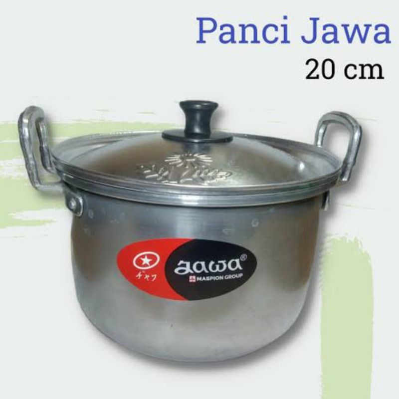 PANCI MASPION JAWA 20 CM / PANCI MASAK SERBAGUNA STAINLESS STEEL
