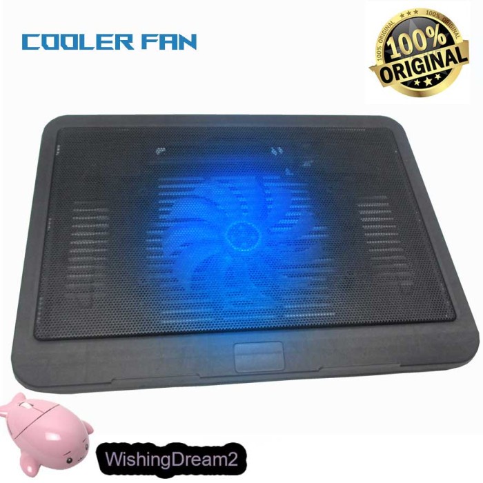 Cooling Pad Gaming Ergostand Kipas Pendingin Laptop Big Fan Cooler Pad