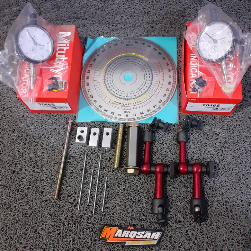 Dial Set Mitutoyo Dial Indicator Marqsah Racing