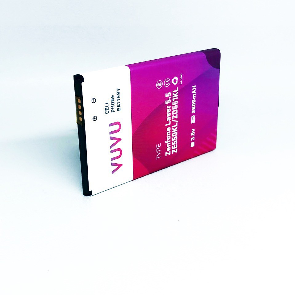 Baterai VUVU Double IC Asus Zenfone Laser 5.5/ZE500KL/ZD551KL