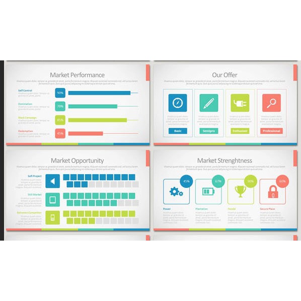 

NS Flat Icon PowerPoint Template Customizable