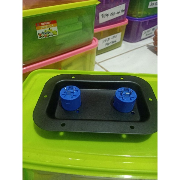 terminal spikon 2 lobang + soket spikon