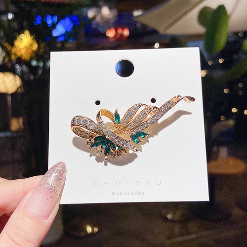 Pink Empress Lucu Korea Mutiara Bros Kepribadian Wanita High-end Korsase Pakaian Tetap Pin Aksesoris Hadiah-18