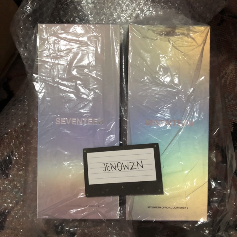 [BOOKED] LIGHTSTICK SEVENTEEN FULLSET NEW OFFICIAL CARATBONG CARAT BONG OFFICIAL WEVERSE LIGHT STICK