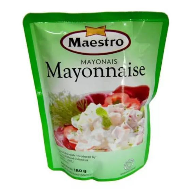 

Maestro Mayonaise Original 180gr Pouch