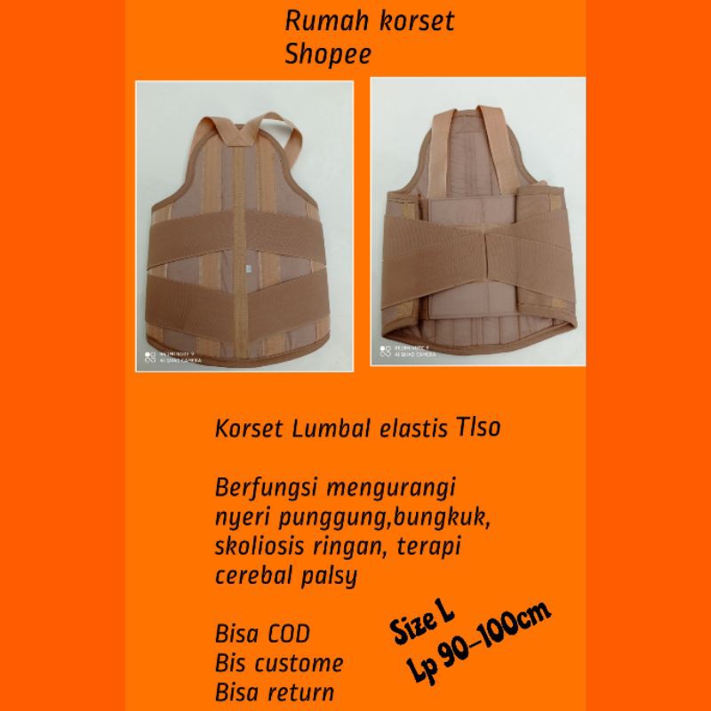 Korset Tlso Size L/korset punggung/skoliosis ringan/nyeri punggung