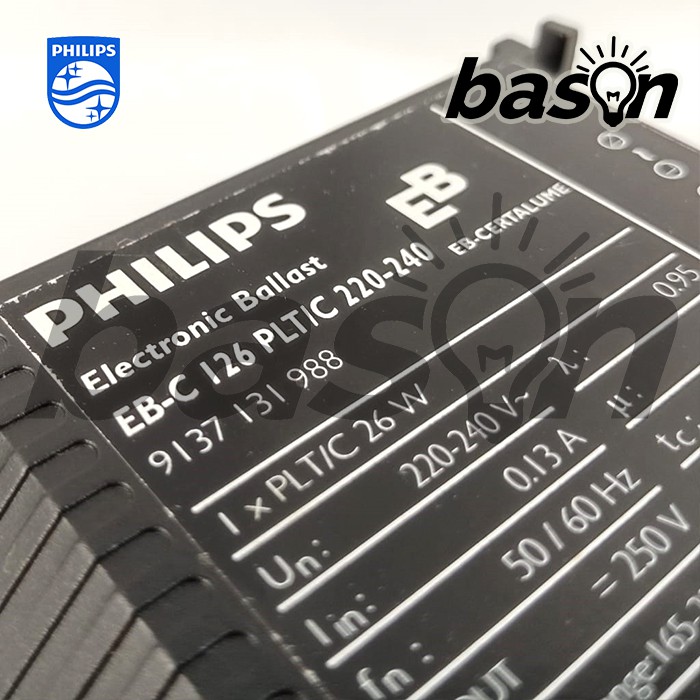 PHILIPS EB-C 126 PL-T/C 220-240V 50/60Hz - Ballast Elektronik