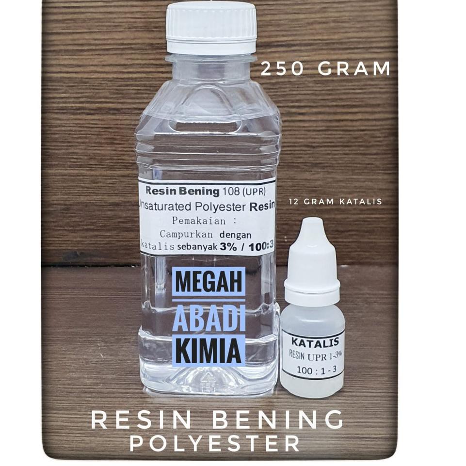 

(D998< RESIN BENING 250 Gram + KATALIS 12 GRAM