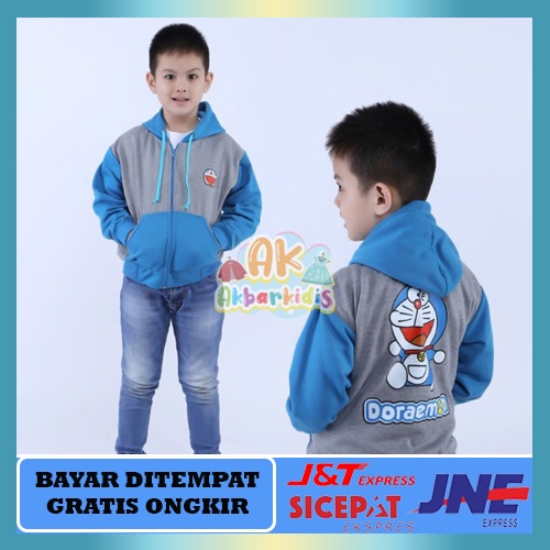 Jaket Sweater Hoodie Zipper Import Anak Laki Laki Cowok 2 Sampai 6 Tahun G3U4 Jaket Anak Cowok Jaket