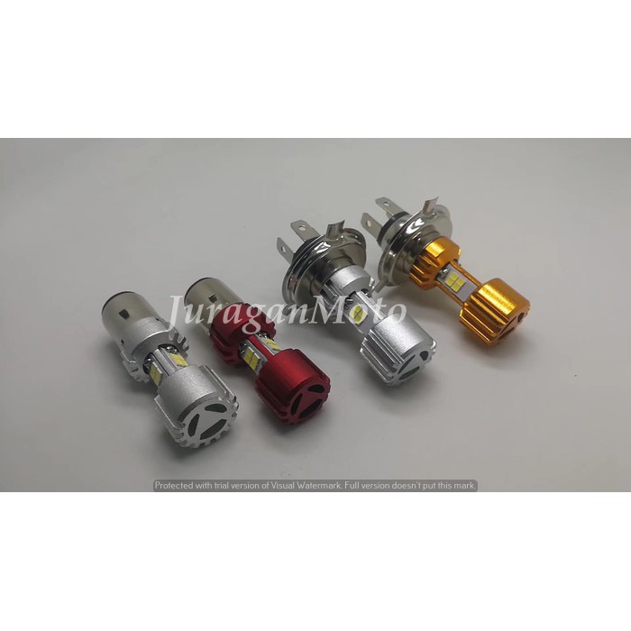 Lampu Motor LED 6 Sisi RTD 35WATT ORIGINAL  - Putih enam sisi