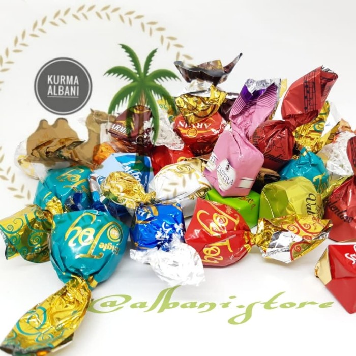 

Coklat Arab - Coklat Arab Mix 1Kg / Coklat Import / Oleh Oleh