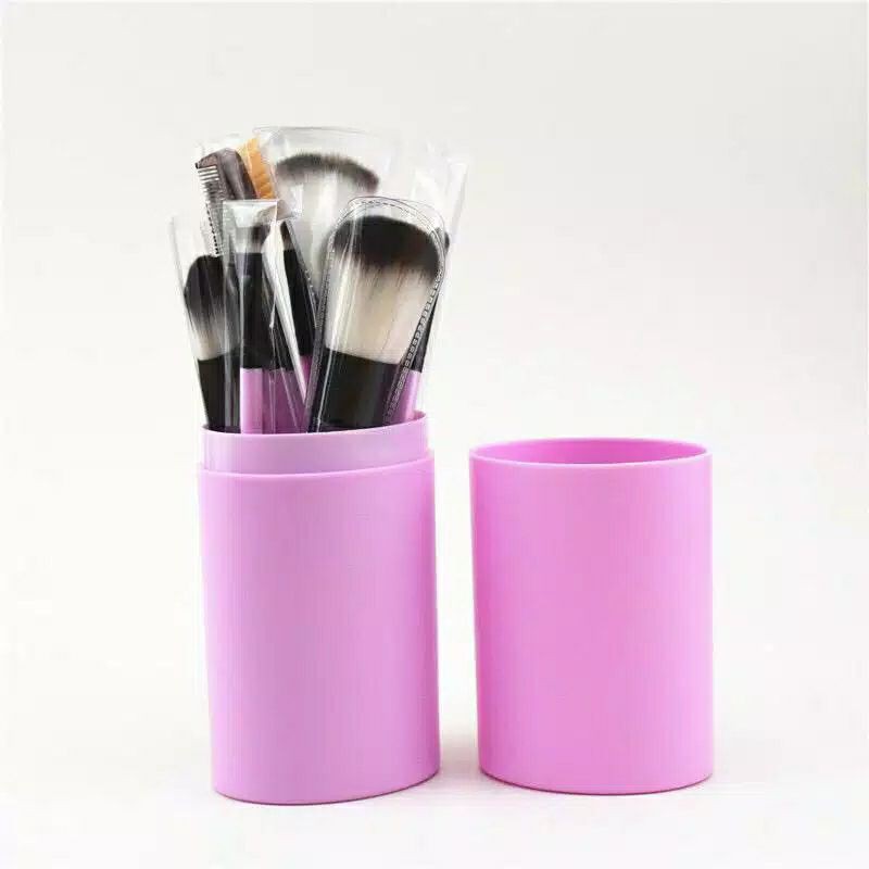 Kuas Make Up Set Tabung | Brush Set