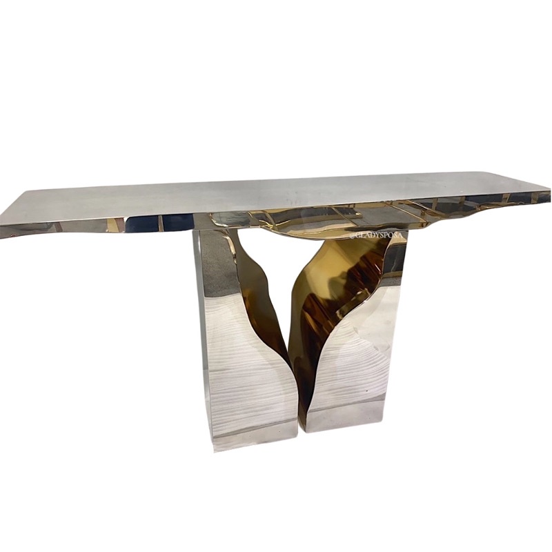 Jual Meja Konsol Console Table Meja Sisi Meja Tv Sideboard Stainless