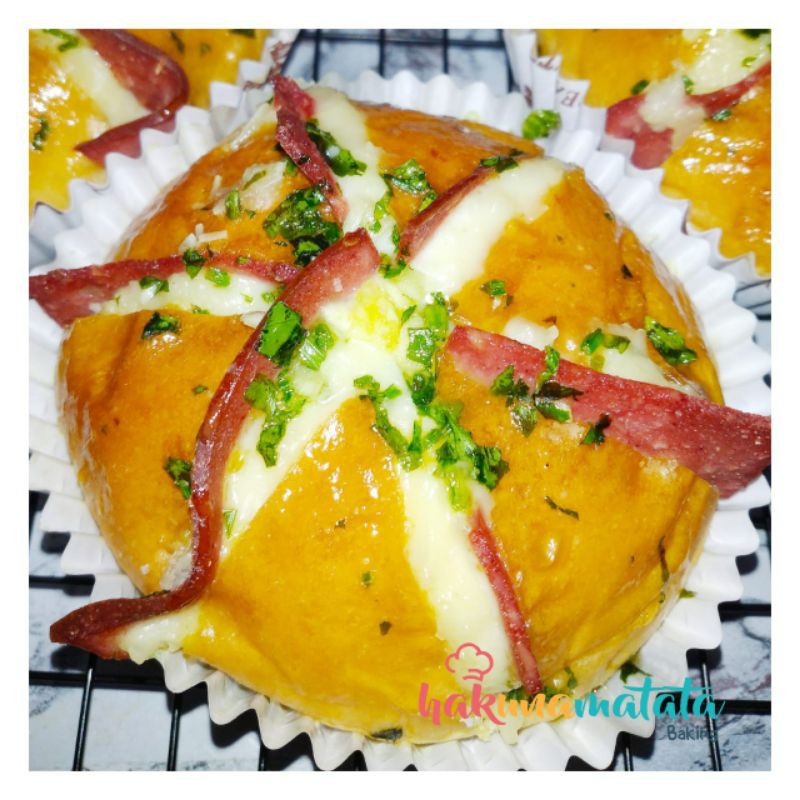 

Korean Garlic Creamcheese bread 3 Pcs